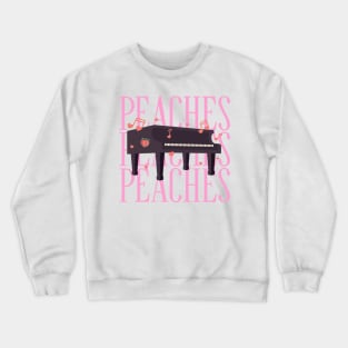 Pink Peach Princess Musical Crewneck Sweatshirt